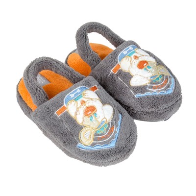 Тапочки детские домашние TinGo, размер 23-24, серые