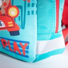 Рюкзак детский на молнии, светоотражающая полоса, цвет бирюзовый - Фото 7