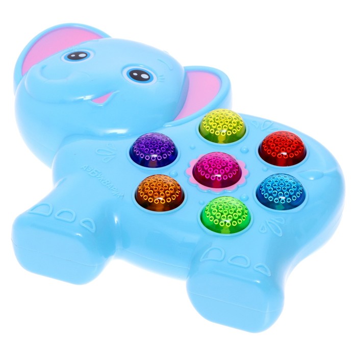 Игрушка музыкальная «Слонёнок», световые и звуковые эффекты 44998