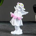 Фигура "Ангел с тремя сердцами" 4,5х5,8х12см - фото 809630298