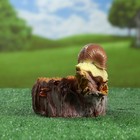 Садовая фигура - кормушка из полистоуна «Улитки», 24×15×14 см - Фото 5