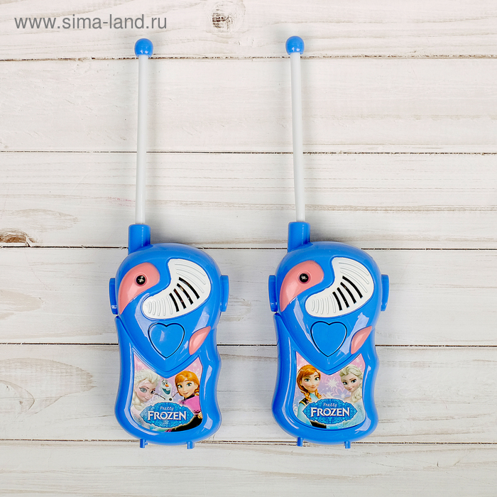 УЦЕНКА Набор раций «Анна и Олаф», световые эффекты, Холодное сердце - Фото 1