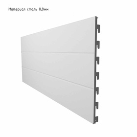 Панель для стеллажа, 35×90 см, цвет белый 4316462