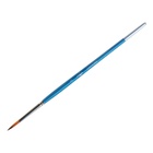Кисть для рисования, синтетика, № 3, «Гамма», круглая, синяя ручка - Фото 4