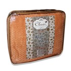 Плед Cleo Royal Plush евро, размер 200х220 см, велсофт, цвет крем-брюле - Фото 2
