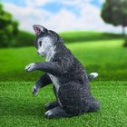 Садовая фигура "Котёнок Васька" серый, 16х19х26см - Фото 3