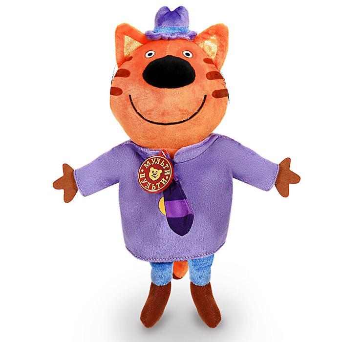 Мягкая музыкальная игрушка «Папа Кот», 20 см - Фото 1