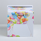 Складная коробка «Яркие шары», 18.5 × 18.5 × 18.5 см - Фото 4