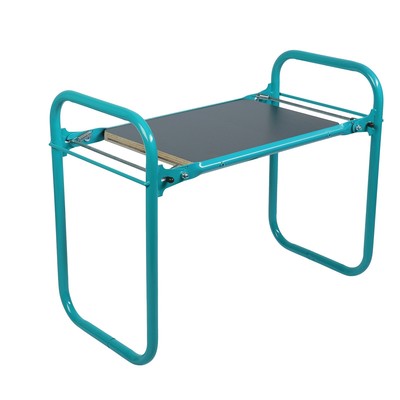 Скамейка-Перевертыш садовая складная 56 х 30 х 42,5 см, зелёная, макс. нагрузка 100 кг