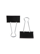 Набор зажимов для бумаг, 51 мм, 12 штук, чёрный - Фото 5