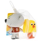 Набор из 2 игрушек для купания «Цыпа и Тучка», в сетке - Фото 2