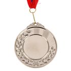 Медаль под нанесение 016, серебро - Фото 3