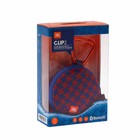 Портативная колонка JBL CLIP 2, bluetooth/AUX/3 Вт, 400 мАч, красно-синяя - Фото 9