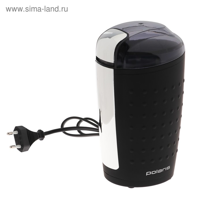 Кофемолка Polaris PCG 1420, 200 Вт, черная - Фото 1