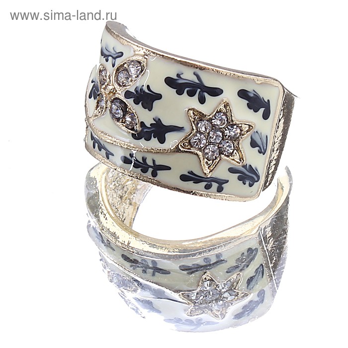 Кольцо «Мариэль» сердце, размер 17,18,19 - Фото 1