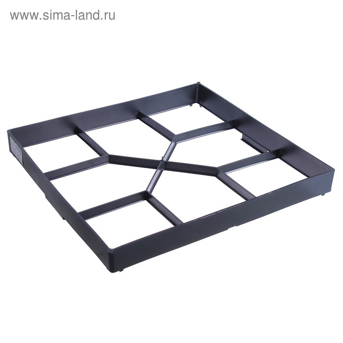 Форма для изготовления дорожек «Чёрная» 40×40×4 см - Фото 1