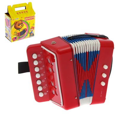 УЦЕНКА Музыкальная игрушка «Гармонь», детская, МИКС