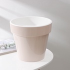 Кашпо для цветов со вставкой Plast-Avenue «Порто», 6 л, пластик, жемчужный - Фото 7
