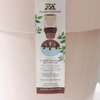 Кашпо для цветов со вставкой «Порто», 2.4 л, цвет жемчужный - Фото 6