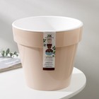 Кашпо для цветов со вставкой «Порто», 3.5 л, цвет жемчужный - Фото 5