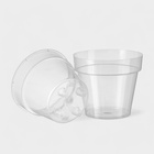 Кашпо для цветов со вставкой Plast-Avenue «Порто», 1 л, пластик, прозрачное - Фото 4