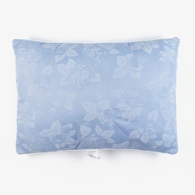 Подушка «Лебяжий пух», размер 50х70 см, чехол тик пуходержащий, цвет МИКС