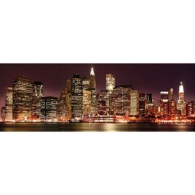 

Фотообои Огни города ЛЮКС 3,88х1,36 м (из 8 листов)