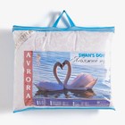 Одеяло «Лебяжий пух», 175х205 см чехол глоссатин, цвет МИКС - Фото 4