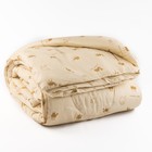 Одеяло Верблюжья шерсть 220x205 см, полиэфирное волокно 200 гр/м, пэ 100% - фото 25108631