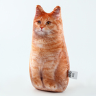 Игрушка-антистресс «Рыжий кот», 19х28 см - фото 3833921