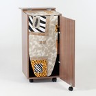 Комод с гладильной доской К1, 410×421×840, Ясень шимо тёмный/Ясень шимо светлый - Фото 3