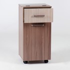 Комод с гладильной доской К1, 410×421×840, Ясень шимо тёмный/Ясень шимо светлый - Фото 6