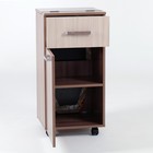 Комод с гладильной доской К1, 410×421×840, Ясень шимо тёмный/Ясень шимо светлый - Фото 7