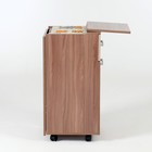 Комод с гладильной доской К1, 410×421×840, Ясень шимо тёмный/Ясень шимо светлый - Фото 10