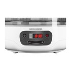 Сушилка для овощей и фруктов Redmond RFD-0158, 250 Вт, 5 ярусов, белая - Фото 8