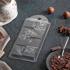Форма для шоколада и конфет пластиковая «Лесенка», 7×15×1 см, цвет прозрачный - Фото 3