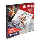 Весы напольные DELTA D-9304, электронные, до 180 кг, 2хААА, стекло, картинка "тренировка" - Фото 7