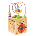 Логический куб с серпантинкой " Божья коровка" в пакете - фото 25493434