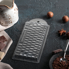 Форма для шоколада и конфет «Клавиатура», 7×15×1 см, цвет прозрачный - Фото 2