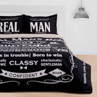 Постельное бельё евро «Этель» Real Man, ранфорс - Фото 4