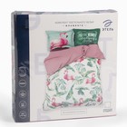 Постельное бельё евро «Этель. Фламинго», ранфорс - Фото 11