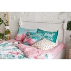 Постельное бельё евро «Этель. Фламинго», ранфорс - Фото 13