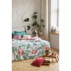 Постельное бельё евро «Этель. Фламинго», ранфорс - Фото 15