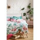 Постельное бельё евро «Этель. Фламинго», ранфорс - Фото 16