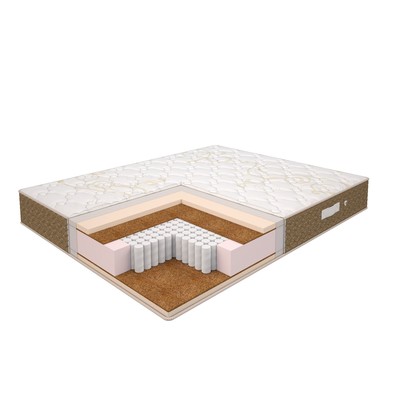 Матрас Konkord Lux Super Comfort «Шахматы», размер 90×200 см, высота 25 см, чехол трикотаж