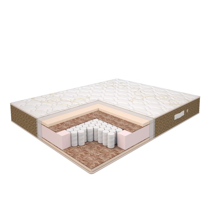 Матрас Konkord DuoLux Super Comfort «Шахматы», размер 1400×1900 мм, высота 250 мм, чехол трикотаж