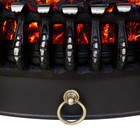 Электроочаг Fobos Lux Black, 20", 2000 Вт, 2 режима обогрева, муляж сгоревших дров - Фото 10