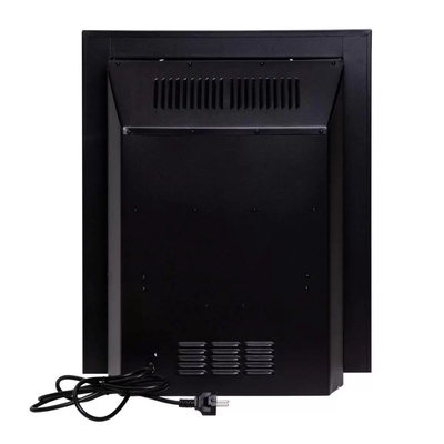 Электроочаг Majestic Lux Black, 20",1550 Вт, 2 режима обогрева, звук потрескивания дров