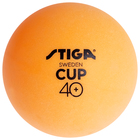 Мяч для настольного тенниса Stiga Cup ABS, пластик, 6 шт., цвет оранжевый - Фото 2
