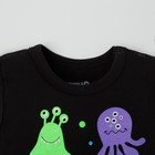 Боди Крошка Я "Monster. Little", чёрный, р. 26, рост 74-80 см - фото 35231898